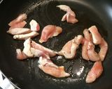 Póréhagymás-tejszínes csirkemell recept fázis 2 fotója