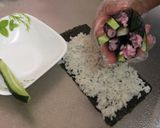 A picture of step 10 of Kawaii Sushi Roll.