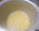 A picture of step 2 of Matar Chaat.