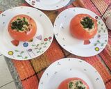 Foto del paso 5 de la receta: Tomate relleno de atún 🇨🇱🇩🇴🇨🇱🇩🇴
