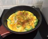 A picture of step 3 of Bitter Gourd Omelette.