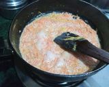A picture of step 1 of Jaggery Carrot Pudding Empanada.