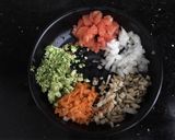 Hình bước làm 1 của món PIZZA RAU CỦ PHÔ MAI (blw)