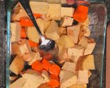 A picture of step 4 of Stuffed chicken recipe. #onerecipeonetree.