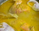 Gambar langkah 3 resipi Gulai Lengkuas Ikan Merah.