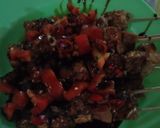 Foto langkah ke 6 dari resep Sate tempe baso pedas manis.