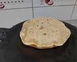 A picture of step 1 of Chana Mayo rolls.