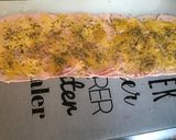Une image de l'étape 2 de Roulés de jambon à l emmental, moutarde, basilic et origan façon paupiette.