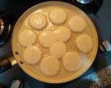 Мини оладушки на кефире с абрикосовым пюре - 4 фото