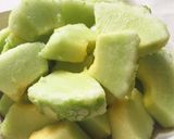 Hình bước làm 2 của món Salad bông cải cầu vồng🌈