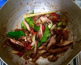 Foto langkah ke 5 dari resep Tongkol Suwir plus Pete.