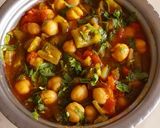 તુરીયા કાબુલી ચણા નું શાક(Turai kabuli chana nu Shak recipe in Gujarati) રેસીપી સ્ટેપ2ફોટો