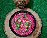 A picture of step 4 of Beetroot Deep.