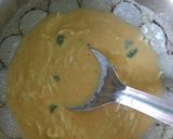 A picture of step 2 of Cabbage pakori.
