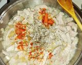 Tejfölös-tejszínes gombás hús recept fázis 4 fotója