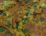 A picture of step 4 of Vegetable Omelette.