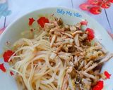 Hình bước làm 3 của món Cơm tấm sườn bì chả và canh súp