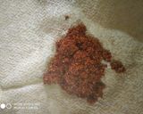 A picture of step 2 of Sprouted Ragi idli.