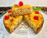 Foto del paso 18 de la receta: Pastel de manzanas y galletas