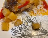 A picture of step 4 of Crock pot pineapple chicken thighs.