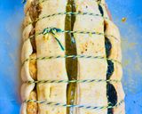 A picture of step 5 of Pork Loin with Figs and Prunes in Wine-Honey Glaze.