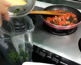 A picture of step 7 of Palak Paneer.