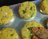 A picture of step 5 of Cheesy Banana Canape with Creamy Minty Chana.