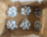 脆皮巧克力凍藍苺優格 - 無添加糖簡易點心的食譜步驟1照片