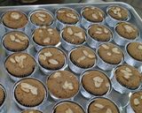 Foto langkah ke 6 dari resep Coffee almond cupcake.