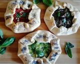 Pas rețetă Tarte cu zucchini, roșii și vinete 5 fotografie