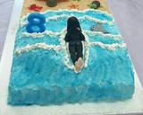 Foto del paso 7 de la receta: Tarta de cumpleaños playa