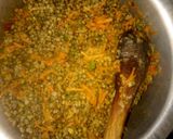 A picture of step 6 of Ndengu curry.