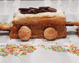 Foto del paso 11 de la receta: Trencito de hojaldre con dulce de leche 🚂