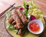 A picture of step 11 of 💚 Vegetarian Egg Spring Rolls.