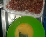 A picture of step 2 of Meatballs in pizzaiola sauce.