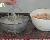 Foto del paso 8 de la receta: Ensalada china con salsa blanca agridulce