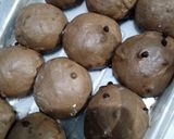 Foto langkah ke 4 dari resep Triple Dark Brownies Sourdough Bread.