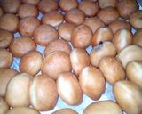Foto langkah ke 8 dari resep DONO/Donat No kentang No Telur isi selai cokolatos.