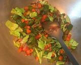 A picture of step 6 of Schezwan Rice.