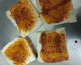 A picture of step 2 of Open cheesy sandwich.