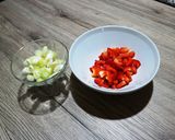 Édes-savanyú tésztával és rízzsel recept fázis 2 fotója