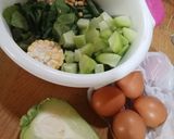 Foto langkah ke 1 dari resep Lodeh Labu Telur.