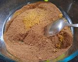 Foto del paso 5 de la receta: Budín de bananas y pera con cubierta crocante de chocolate