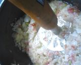 A picture of step 2 of Pav bhaji.