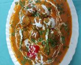A picture of step 4 of Paneer malai kofta.