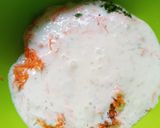 A picture of step 2 of Carrot Cucumber Tempered Raita.