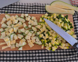 Foto del paso 1 de la receta: Revuelto de verduras SÚPER fácil de hacer en pocos minutos y re saludable! 🍲