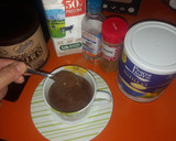 Foto del paso 2 de la receta: Chocolate a la taza light proteico en microondas