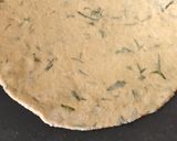 A picture of step 3 of Masala roti.