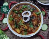 A picture of step 8 of Kathiyawadi Lauki Aloo Sabzi (Bottle Gourd & Potatoes Curry).
